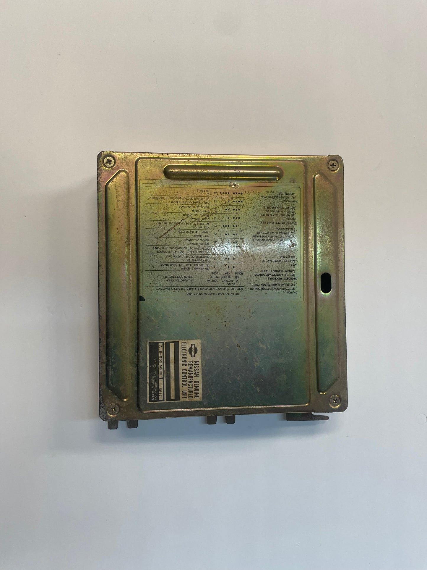 1986 Nissan 300ZX Z31 Engine Control Module ECU 3.0L V6 NON-Turbo MT A18-652 M26K